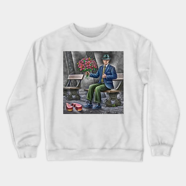 OK Pencil Vs Camera - 68 Crewneck Sweatshirt by benheineart